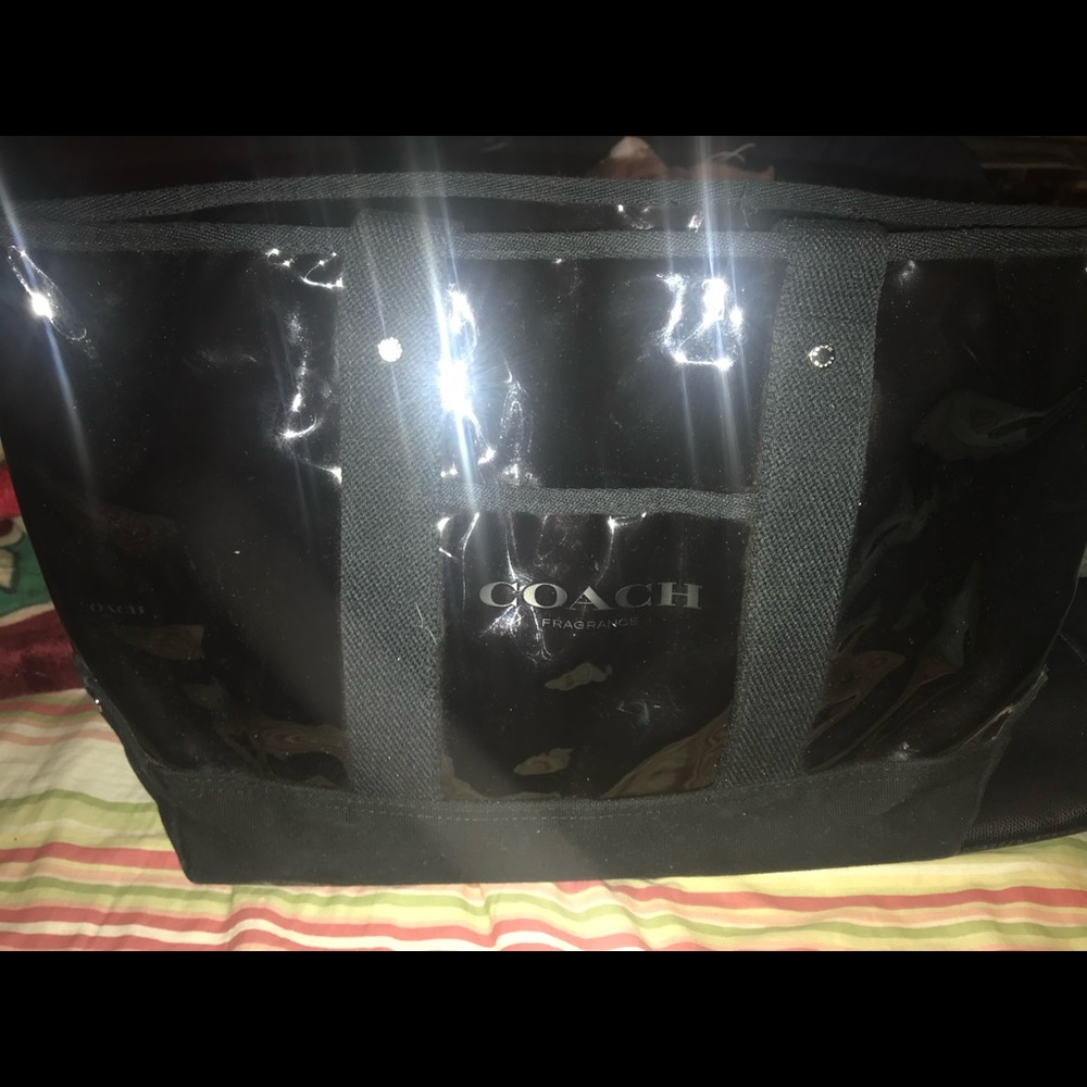 Authentic Coach see thru tote